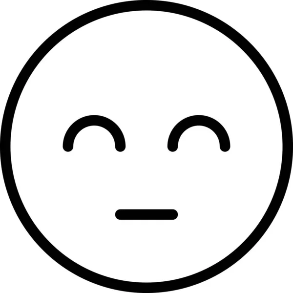 Expresión Cara Emoticono Vector Cara Aburrida Avatar Etiqueta Engomada Nota — Archivo Imágenes Vectoriales