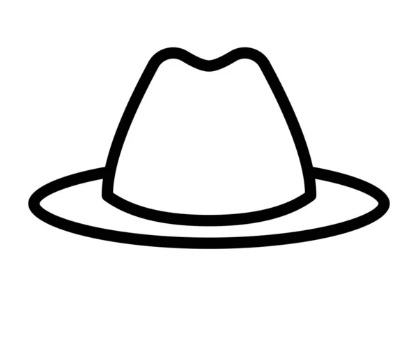 时髦的帽子向量Ilustration — 图库矢量图片