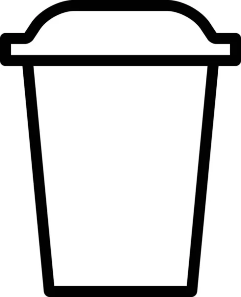 Vector Illustratie Van Cup — Stockvector