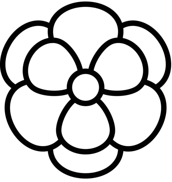 Εικόνα Διανυσματικού Προτύπου Λουλουδιού — Διανυσματικό Αρχείο