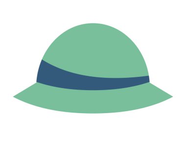 şık şapka vektör ilüstrasyonu 