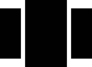 Beyaz arkaplanda izole edilmiş atlıkarınca simgesi, vektör illüstrasyonu 