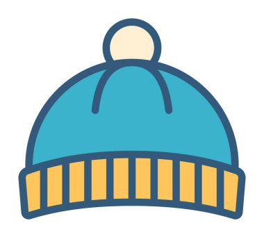 şık şapka vektör ilüstrasyonu 