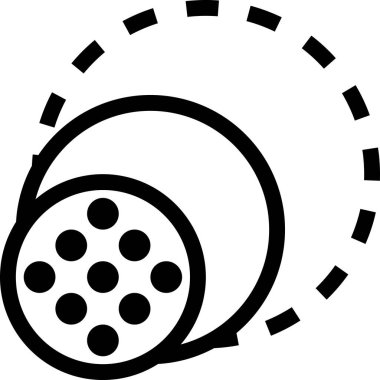 beyaz arkaplanda izole edilmiş ölçek simgesi, vektör illüstrasyonu