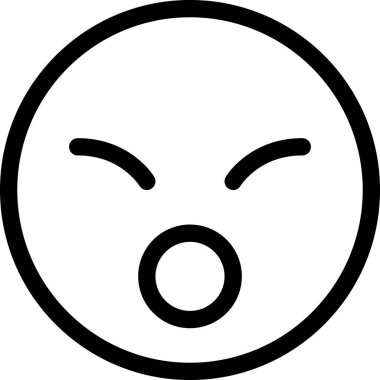 yüz ifadesi ifade vektör illüstrasyonu