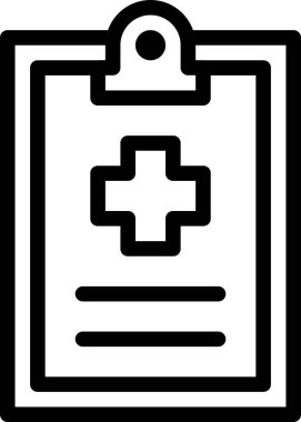 tıbbi rapor web vektör resimleme arkaplanı 