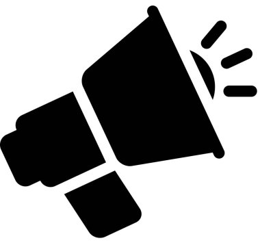 piyasa simgesi, minimalist vektör illüstrasyonu