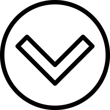 Beyaz arkaplanda izole edilmiş ok yönü, vektör illüstrasyonu