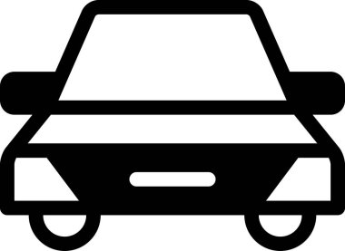  araba düz simgesi, vektör, illüstrasyon