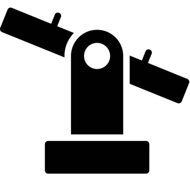 Tahterevalli düz simgesi, vektör illüstrasyonu