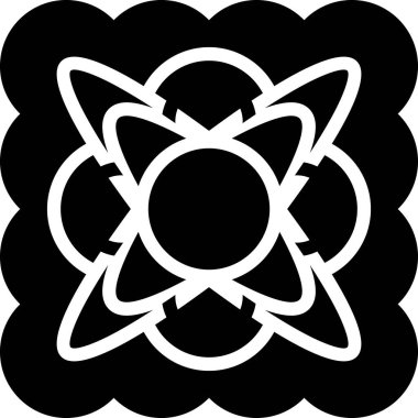 Çiçek yapraklarının soyut illüstrasyon vektörü, çiçek bitkisi sanatı