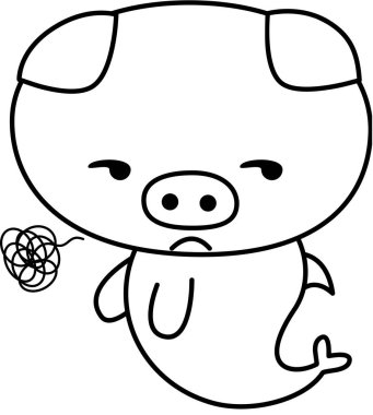 Çılgın ifadenin modern grafik simgesi vektör illüstrasyonu