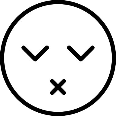 ifade yüz ifadeleri vektör illüstrasyonu