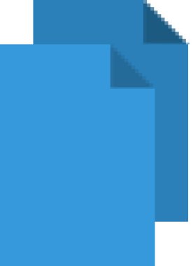 dosya düz simgesi, vektör, illüstrasyon 