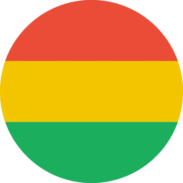 Bandera Bolivia Vector Ilustración — Vector de stock