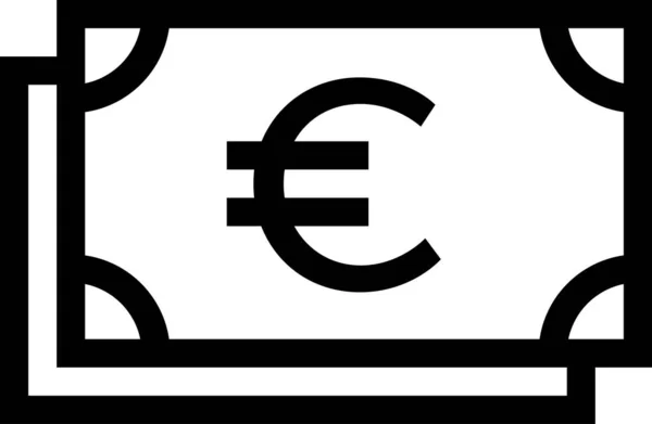 Vector Illustratie Van Geld Teken Bedrijf Financiën Concept — Stockvector