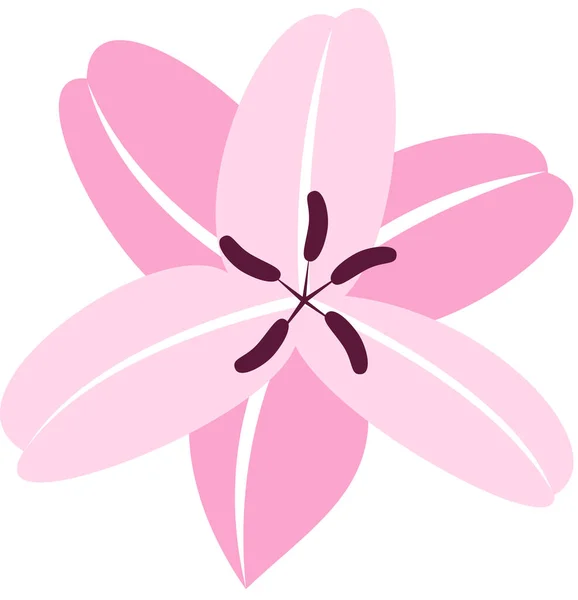 花飾りベクトルイラストテンプレート背景 — ストックベクタ