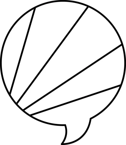 Сейшельский Флаг Речи Пузырь Плоской Значок Вектор Иллюстрация — стоковый вектор