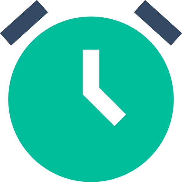 Clock Time Schedule Vector Illustration — Stock Vector