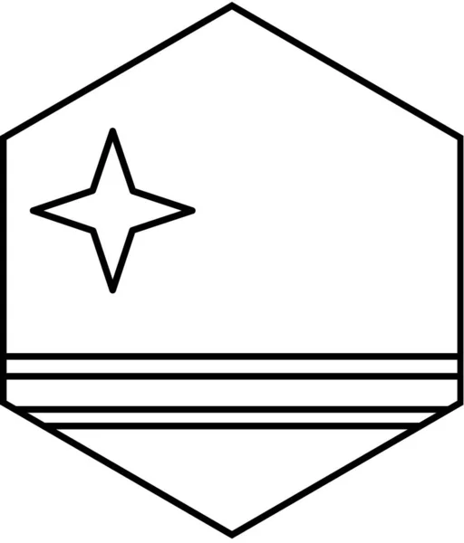 Flaga Ilustracji Wektora Aruby — Wektor stockowy