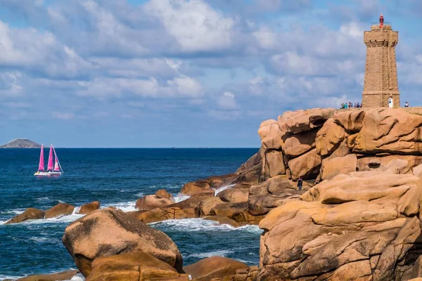 Ploumanac Bretaña Francia — Foto de Stock