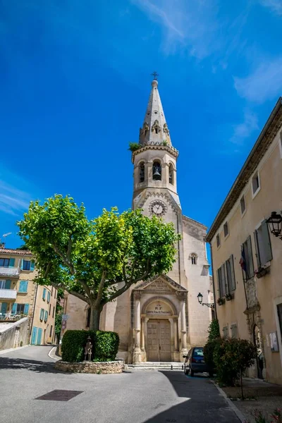 Saint Saturnin Apt Pueblo Medieval Colina Del Luberon Provenza Alpes —  Fotos de Stock