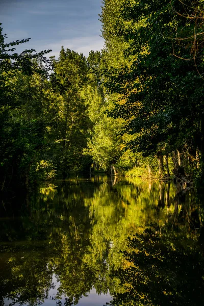 Poitevin bataklığı, Nouvelle-Aquitaine 'de Vende, Deux-Svres ve Charente-Maritime olmak üzere üç bölümü kapsar.