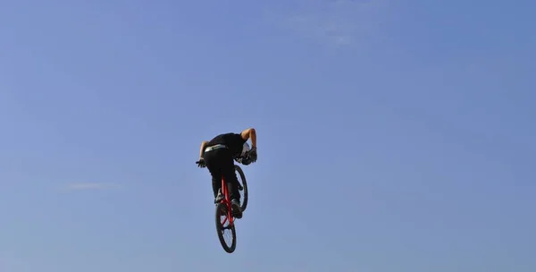 Bmx Competition Roc Azur Frjus Var France — стокове фото