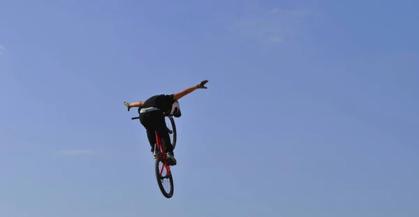 Competição Bmx Roc Azur Frjus Var França — Fotografia de Stock