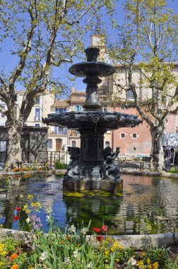 Fransa 'nın güneyinde Fontaine de Martigues.