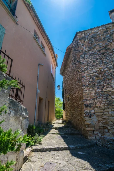 Barroux Pueblo Montaña Luberon Francia —  Fotos de Stock