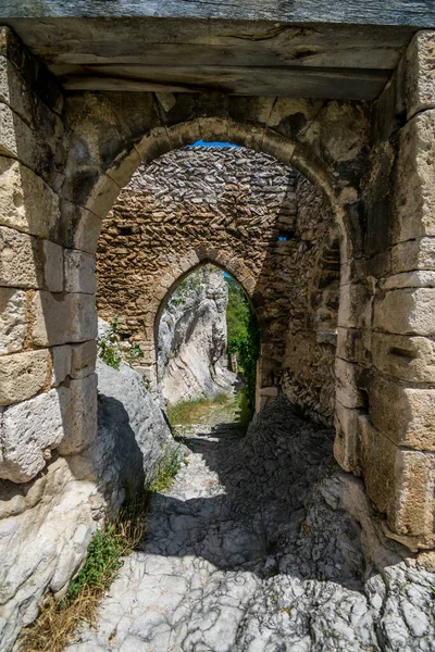 Saint Saturnin Apt Pueblo Medieval Colina Del Luberon Provenza Alpes —  Fotos de Stock