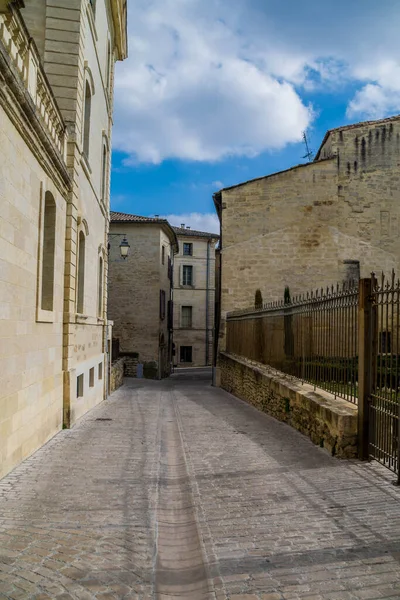 Uzs Duchy Occitanie Bölgesindeki Tarihi Gard Şehri — Stok fotoğraf