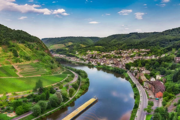 Cochem Een Stad Aan Rivier Moezel — Stockfoto