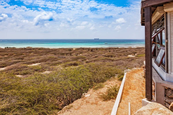 View Hudishibana Plateau Aruba Open Sea Hudishibana Plateau Also Famous — Stock Photo, Image