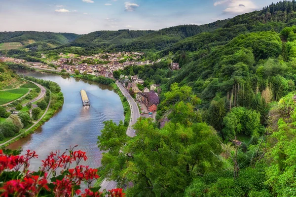 Cochem Pueblo Río Mosela —  Fotos de Stock