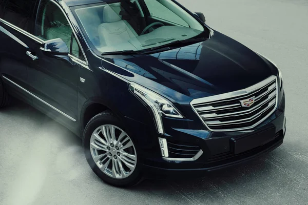 Moskou Rusland Mei 2018 Cadillac Xt5 Auto Geparkeerd Zahlreiche Grondgebied — Stockfoto