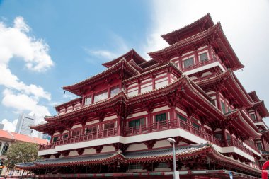 Buddha Tooth Relic Tapınağı ve Singapur City mahallesinde Müzesi. Ünlü tarihi bölge