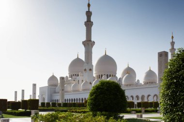 Büyük Sheik Zayed Camisi Abu-Dabi gün