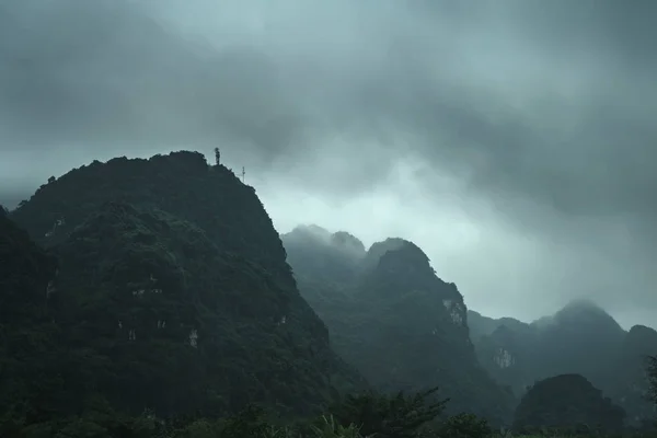 Βιετνάμ Φύση Τοπίο Πράσινο Των Βουνών Νιν Μπιν — Φωτογραφία Αρχείου