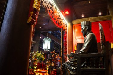 Tapınak edebiyat Hanoi City, Vietnam. Van Mieu