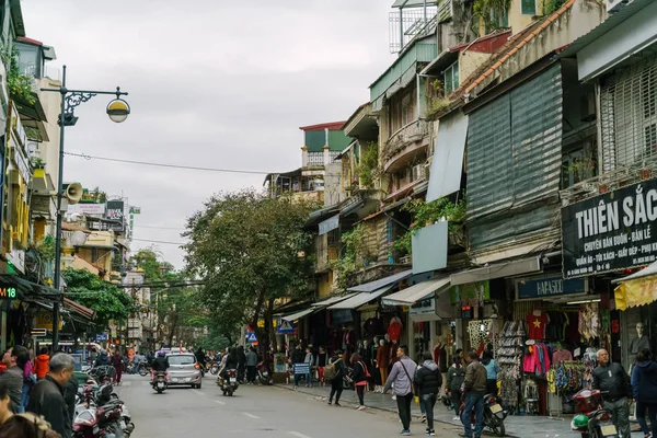 Hanoi Vietnam Diciembre 2018 Arquitectura Del Centro Histórico Ciudad Hanoi — Foto de Stock