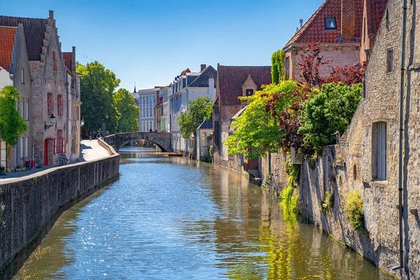 Красиве місто Брюгге (Brugge) Старе місто, Бельгія, Європа — стокове фото