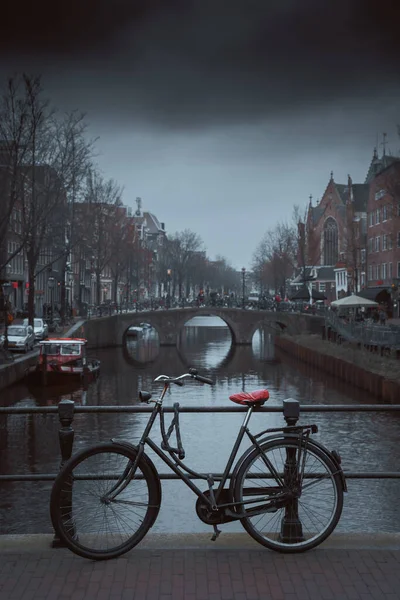 Старе Місто Амстердама Нідерланди Голландія — стокове фото
