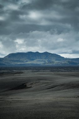 Güney İzlanda Gündüzleri güzel doğa manzarası