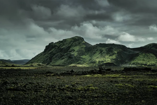 Dél Izland Gyönyörű Természet Táj Nap Folyamán — Stock Fotó