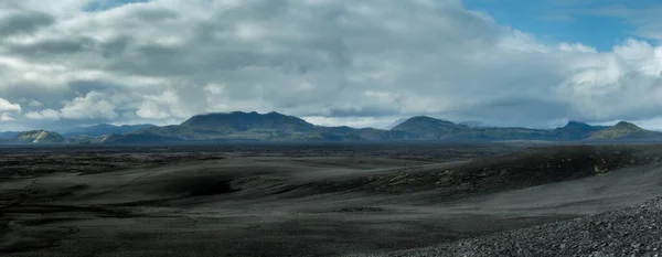 Sul Islândia Bela Paisagem Natural Dia Panorama Vista — Fotografia de Stock