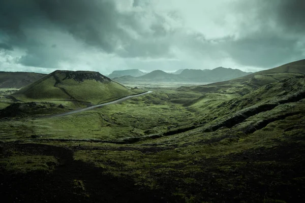 Hermoso Paisaje Natural Montañas Región Sur Islandia —  Fotos de Stock