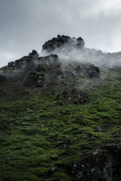 Fjallabak Taki Landmannalaugar Doğal Rezervi Güney Zlanda Güzel Doğa Manzarası — Stok fotoğraf