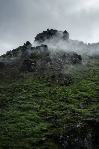 Landmannalaugar Στο Φυσικό Καταφύγιο Fjallabak Νότια Ισλανδία Όμορφο Φυσικό Τοπίο — Φωτογραφία Αρχείου